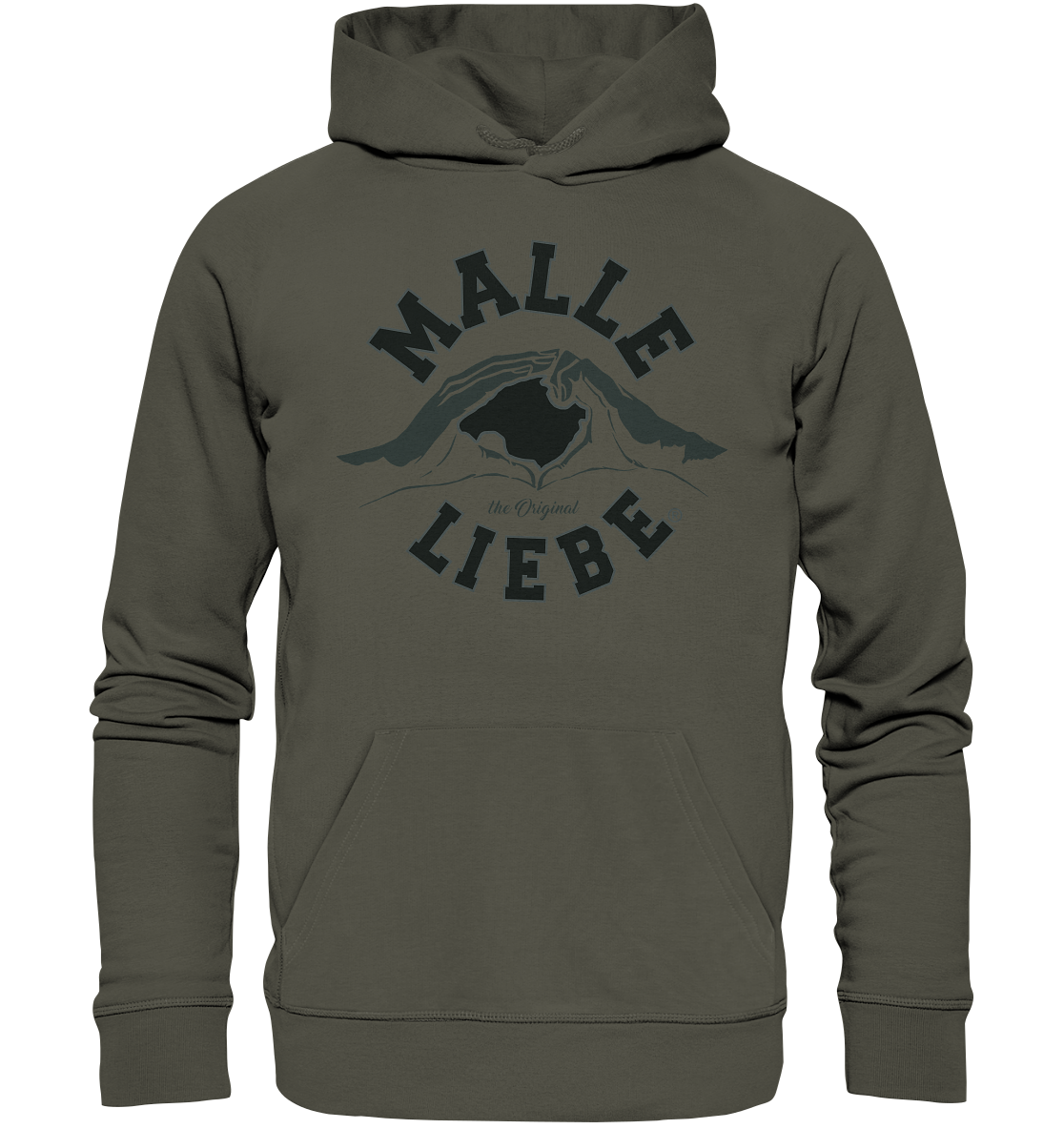 MalleLiebe® Dark Edition - Organic Basic Hoodie