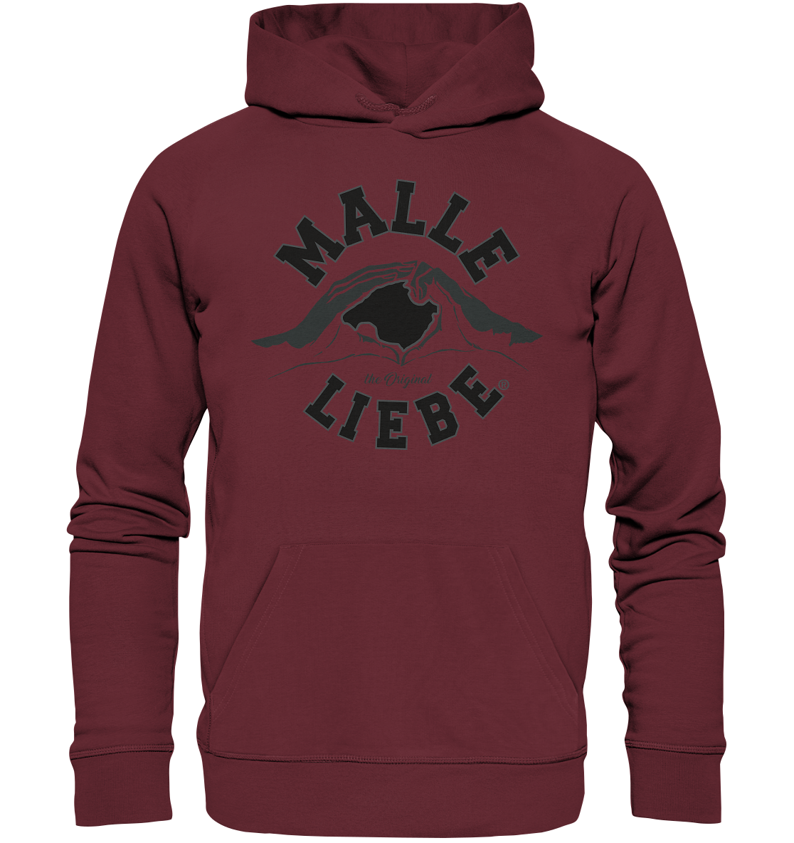 MalleLiebe® Dark Edition - Organic Basic Hoodie