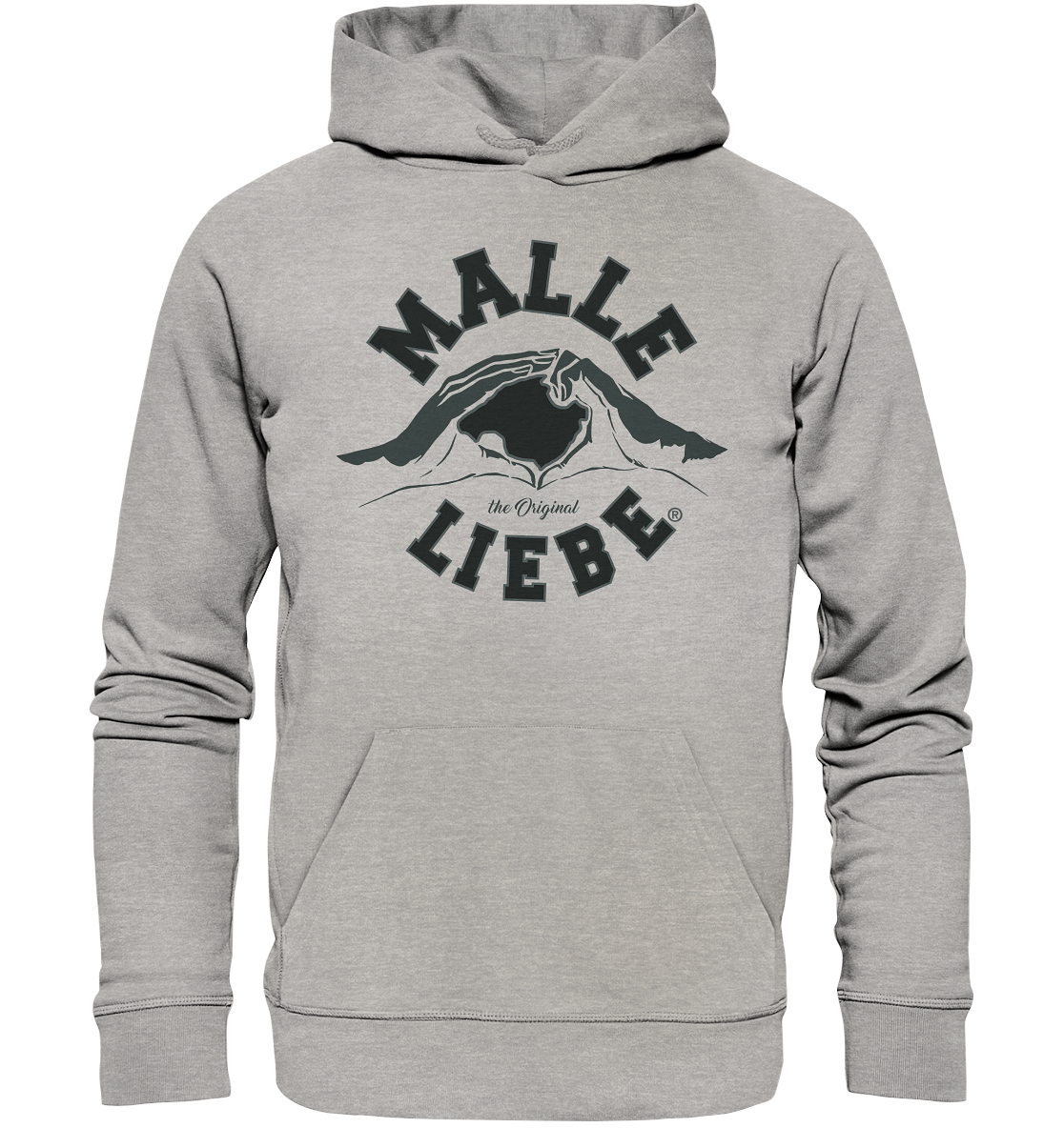 MalleLiebe® Dark Edition - Organic Basic Hoodie