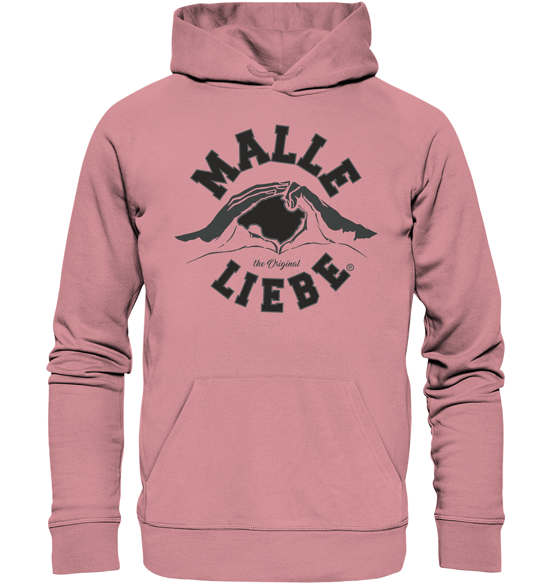 MalleLiebe® Dark Edition - Organic Basic Hoodie