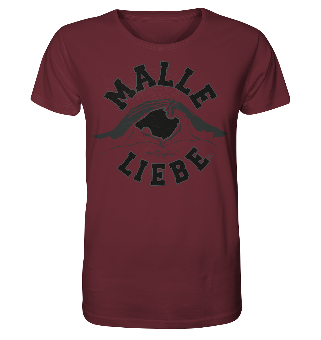 MalleLiebe® Dark Edition - Organic Basic Shirt