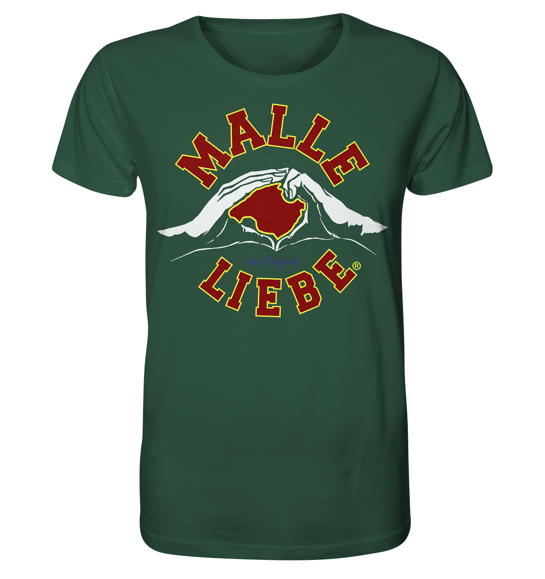 MalleLiebe® Rot-Gelb - Organic Shirt