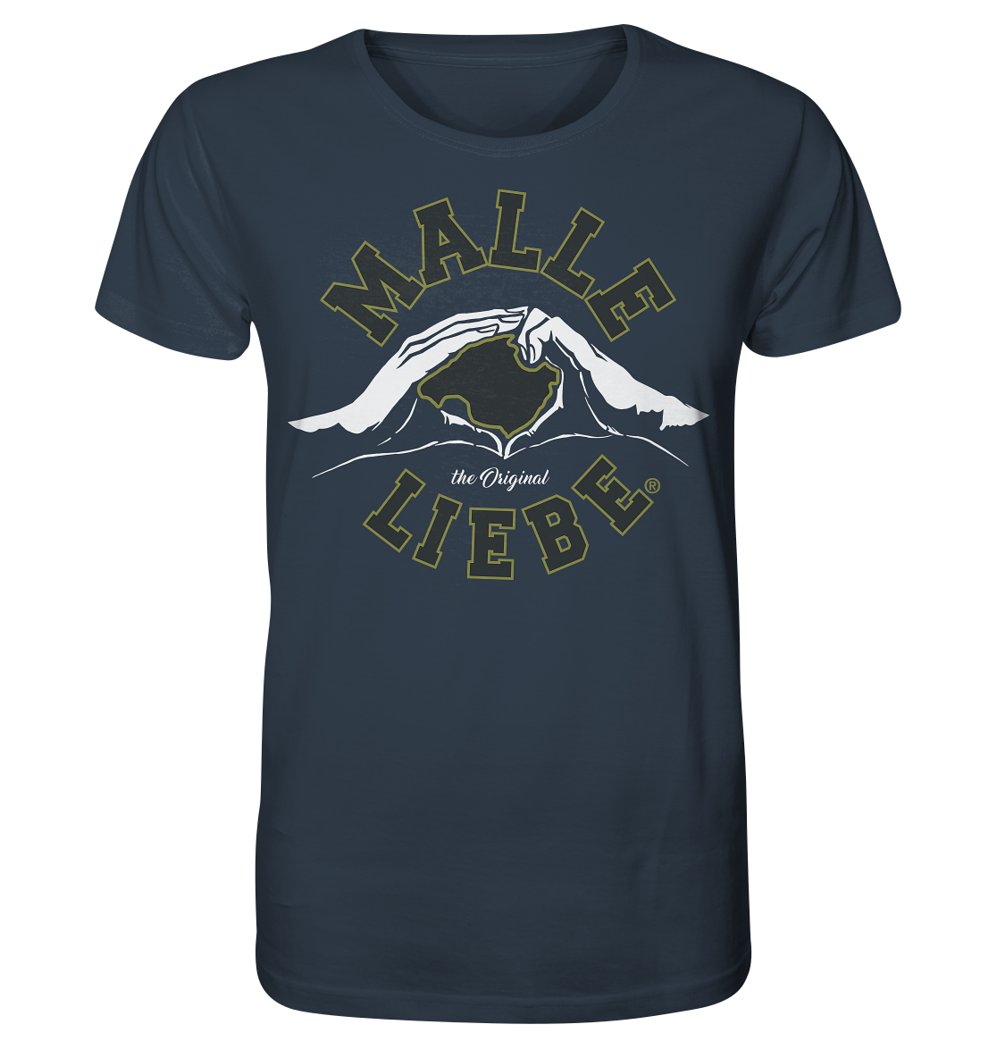 MalleLiebe® Grau-Olive - Organic Shirt