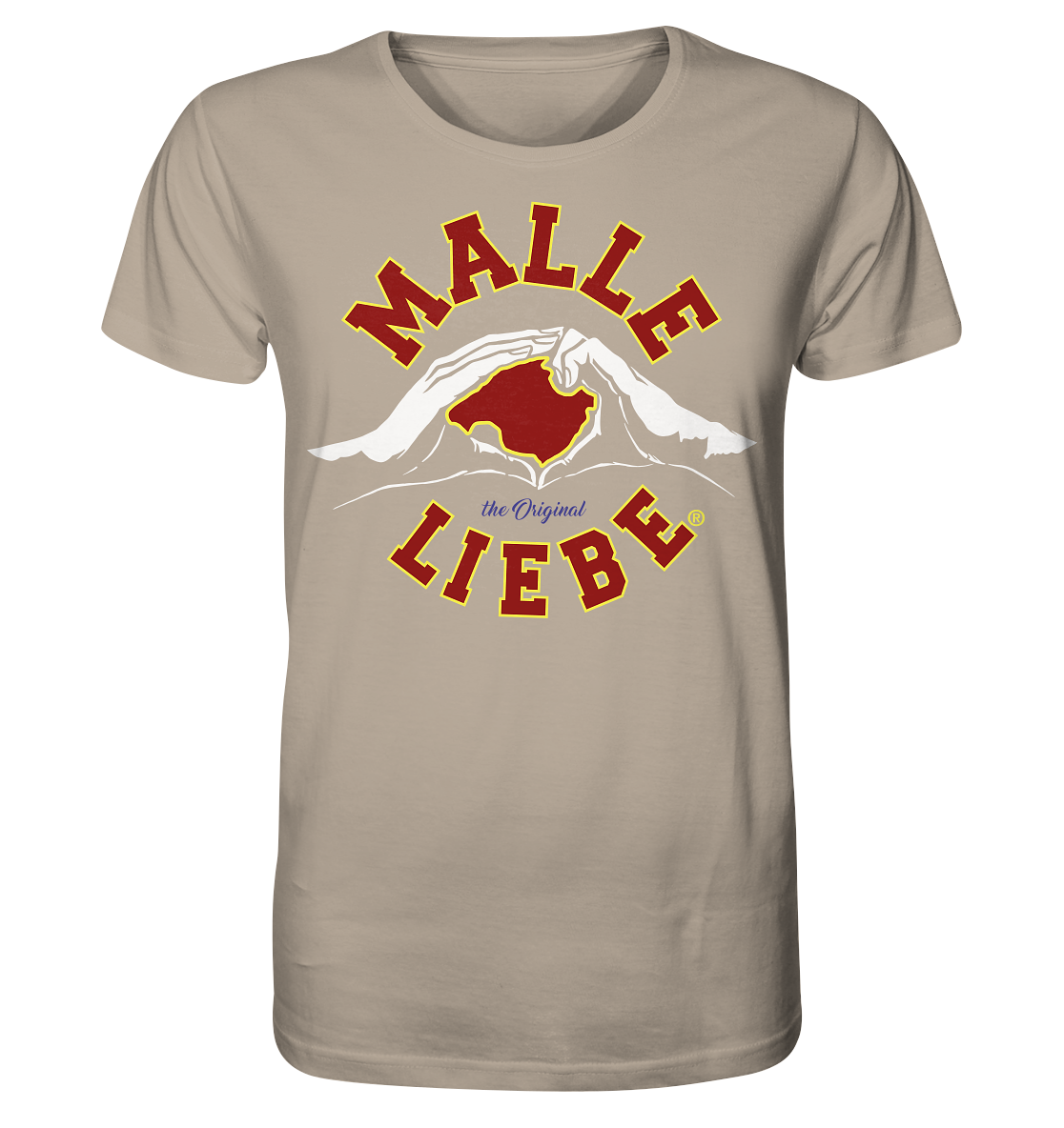 MalleLiebe® Rot-Gelb - Organic Shirt